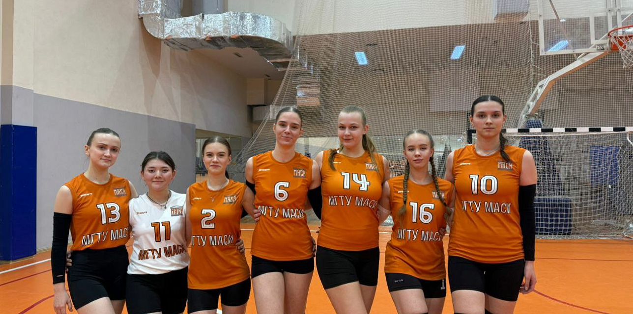 Волейболистки МГТУ МАСИ одержали сегодня 