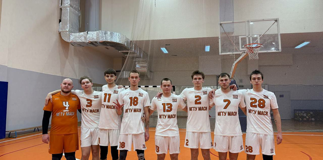 Волейболисты МГТУ МАСИ одержали сегодня победу 